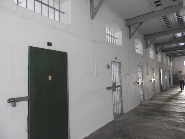 The small cells where the heroes were imprisoned before their executions